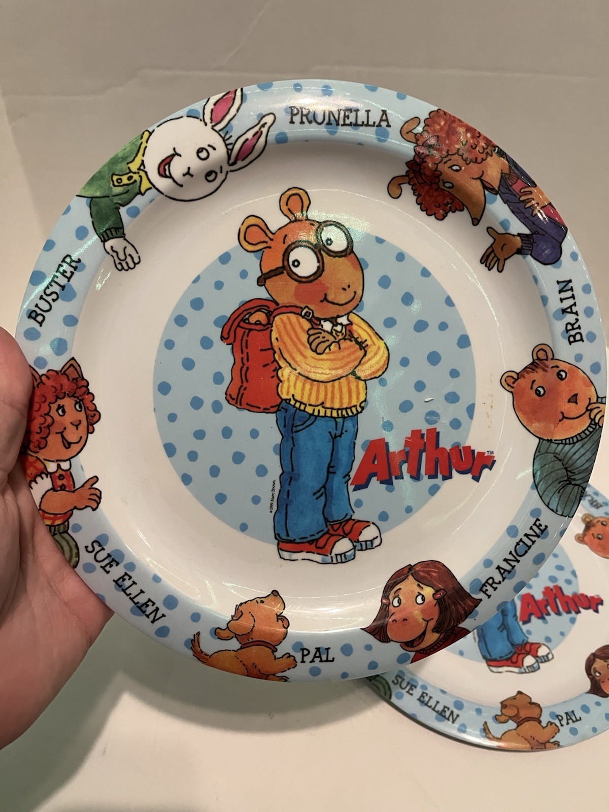 VTG 1999 Arthur Aardvark Melamine 9