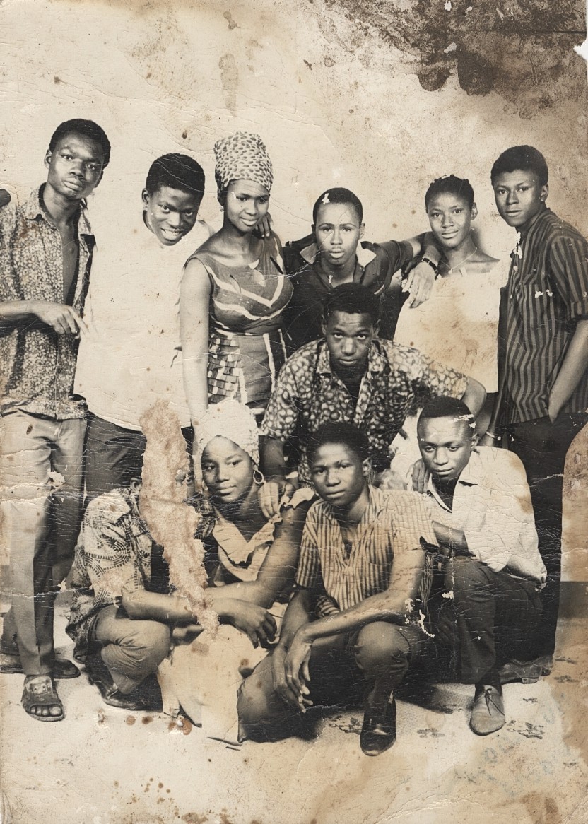 c. 1970's Young Group at a Party, Mali Photograph c. 1970's Young Group at a Party, Mali Photograph
