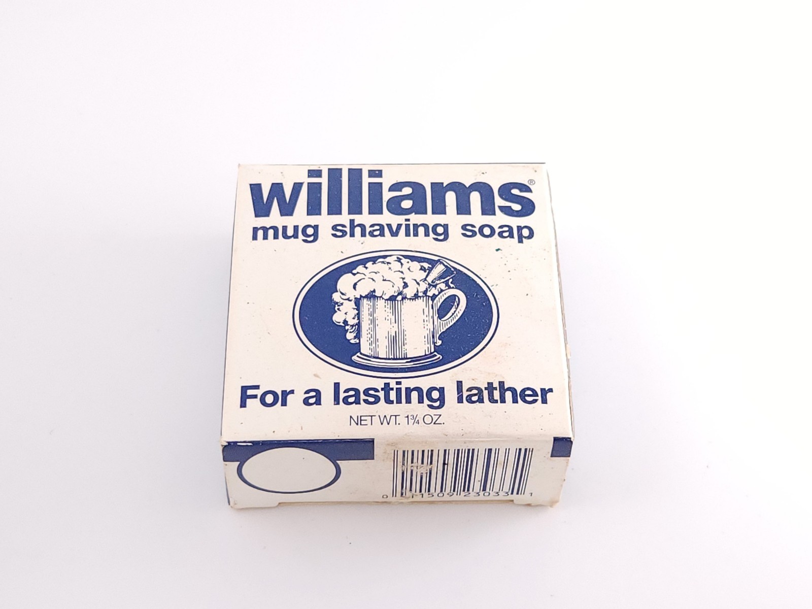 Williams Mug Soap Tallow for Shaving Vintage Shave Soap Williams Mug Soap Tallow for Shaving Vintage Shave Soap