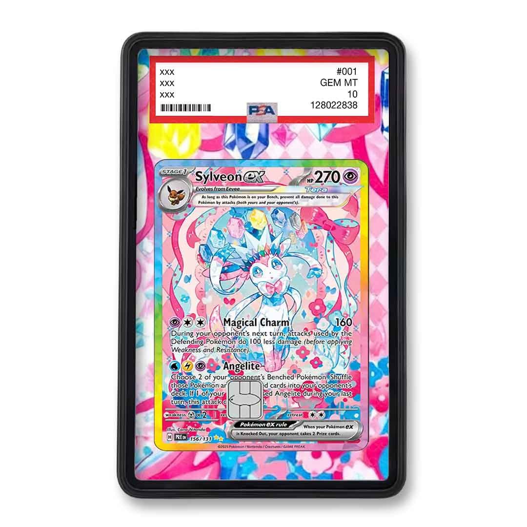 Sylveon ex 156/131 Prismatic Evolutions Custom Extended Art Display Case