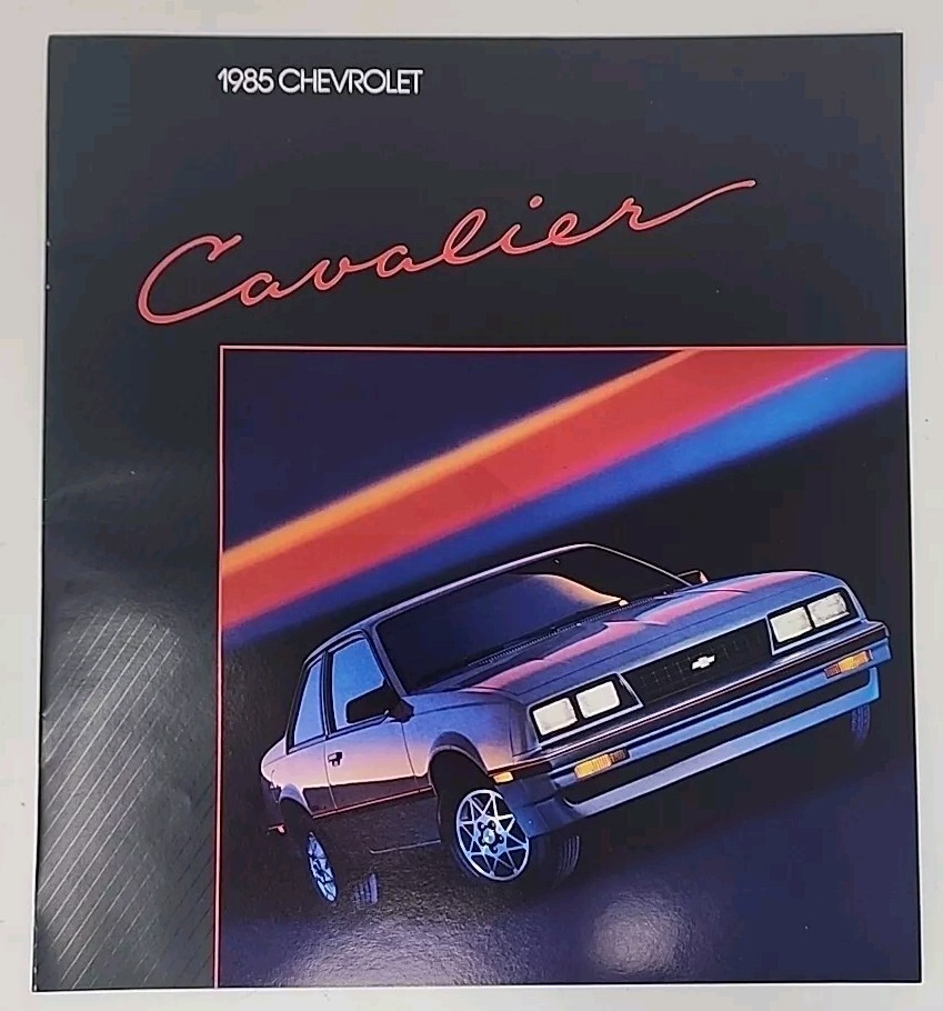 Original 1985 Chevrolet - Cavalier Car Sale Brochure CB