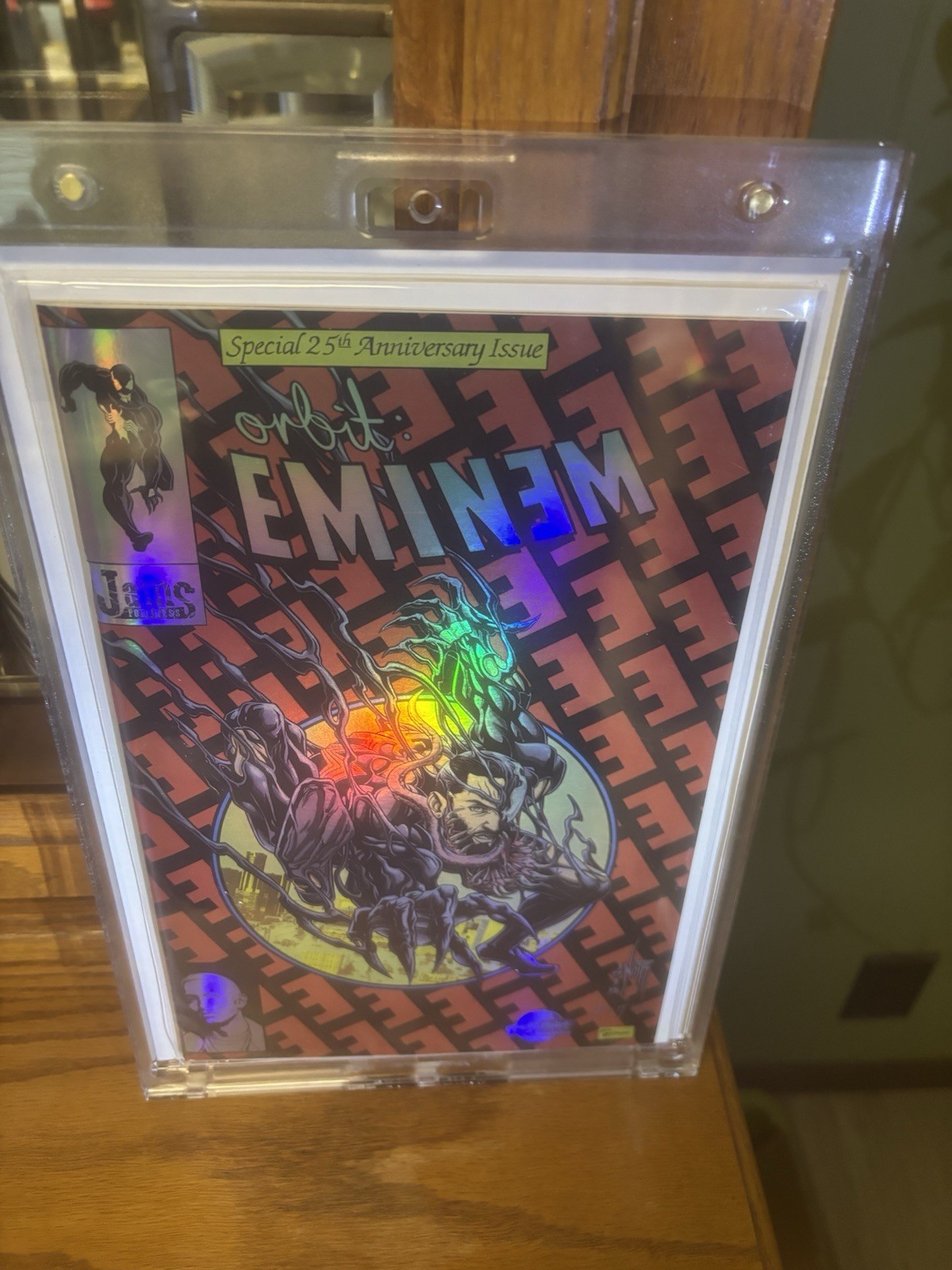 ORBIT EMINEM FOIL AMAZING SPIDERMAN 300 COVER HOMAGE  FAN EXPO DALLAS 
