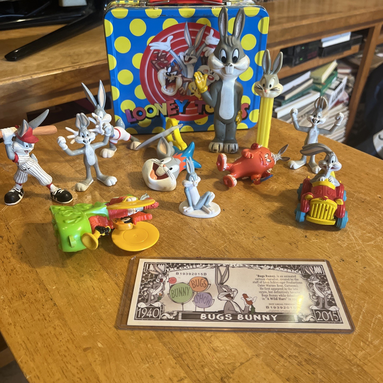 Vintage Bugs Bunny Looney Tunes Collectible Lot Figures Toys & Memorabilia 13 Pc