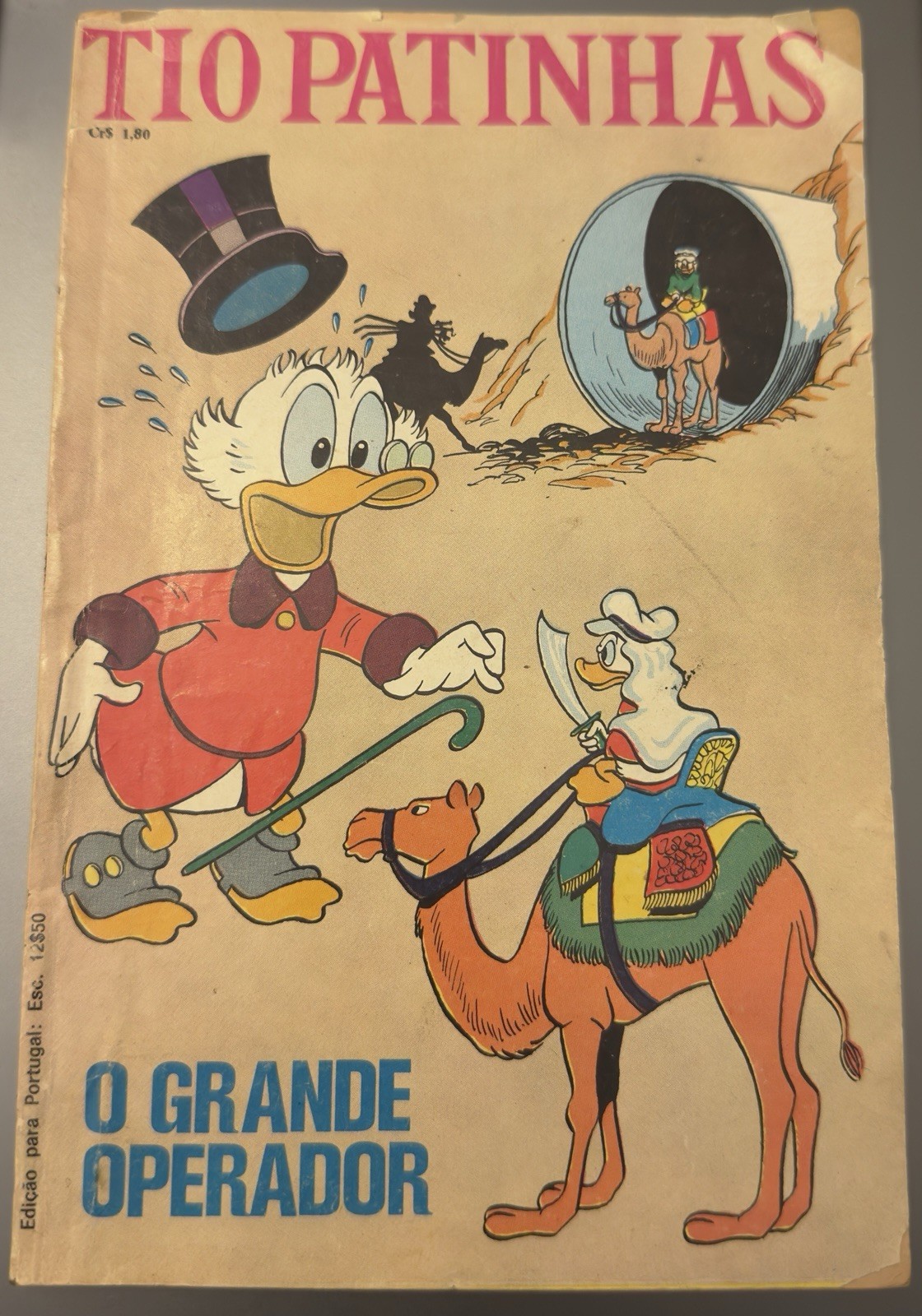 Tio Patinhas No 78 - 1972 Brazilian Comic Book - Scrooge McDuck + Donald Duck