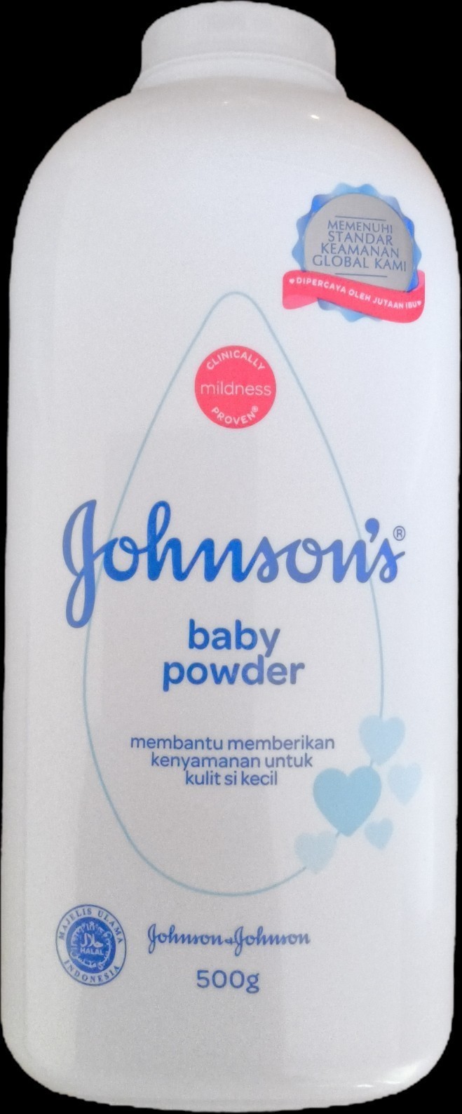 Johnson's Baby Powder with Talc - 500g.  Collectible Sealed