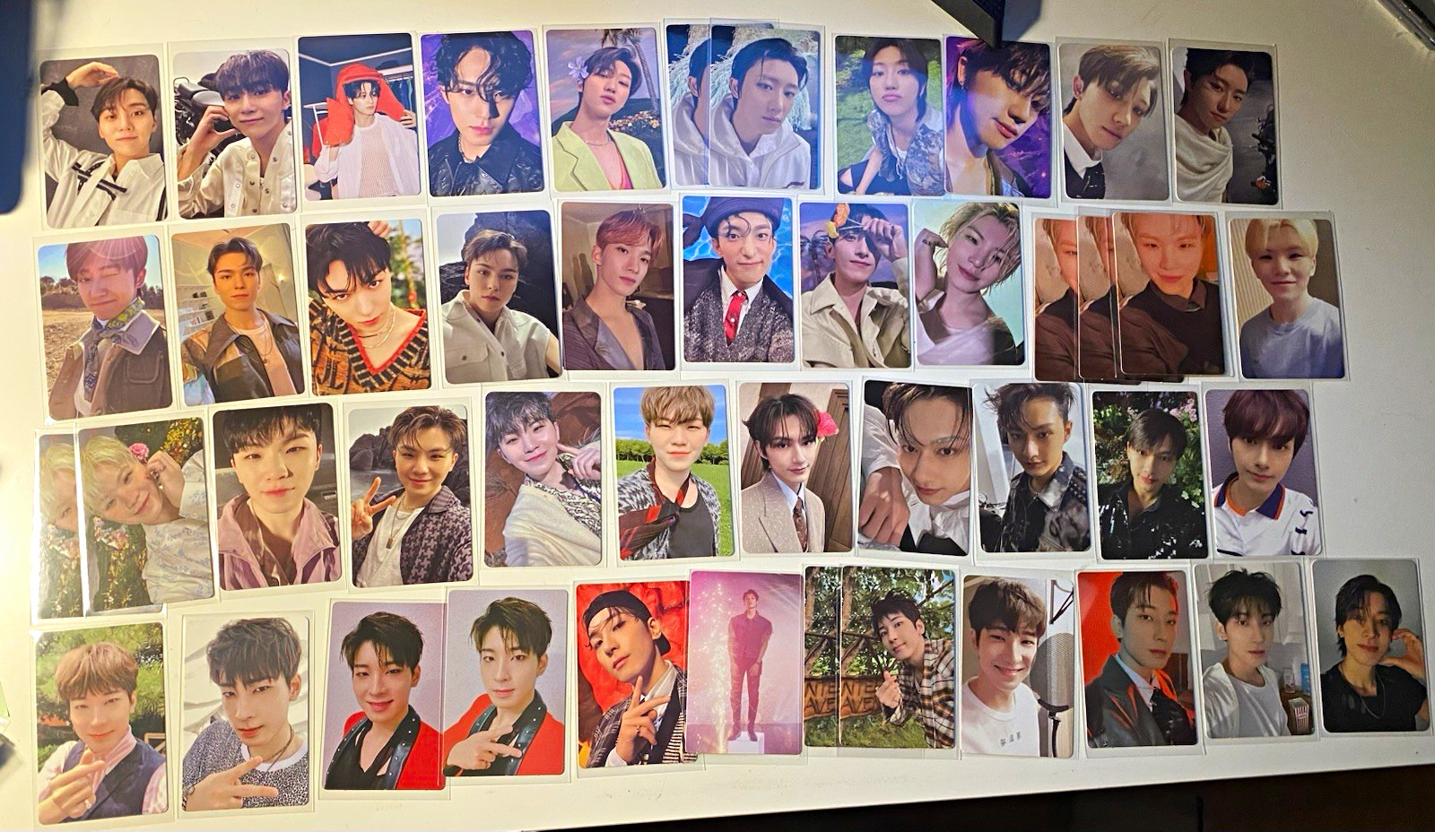 Lot of 68 Various Member Seventeen Kpop Photocards SVT PC