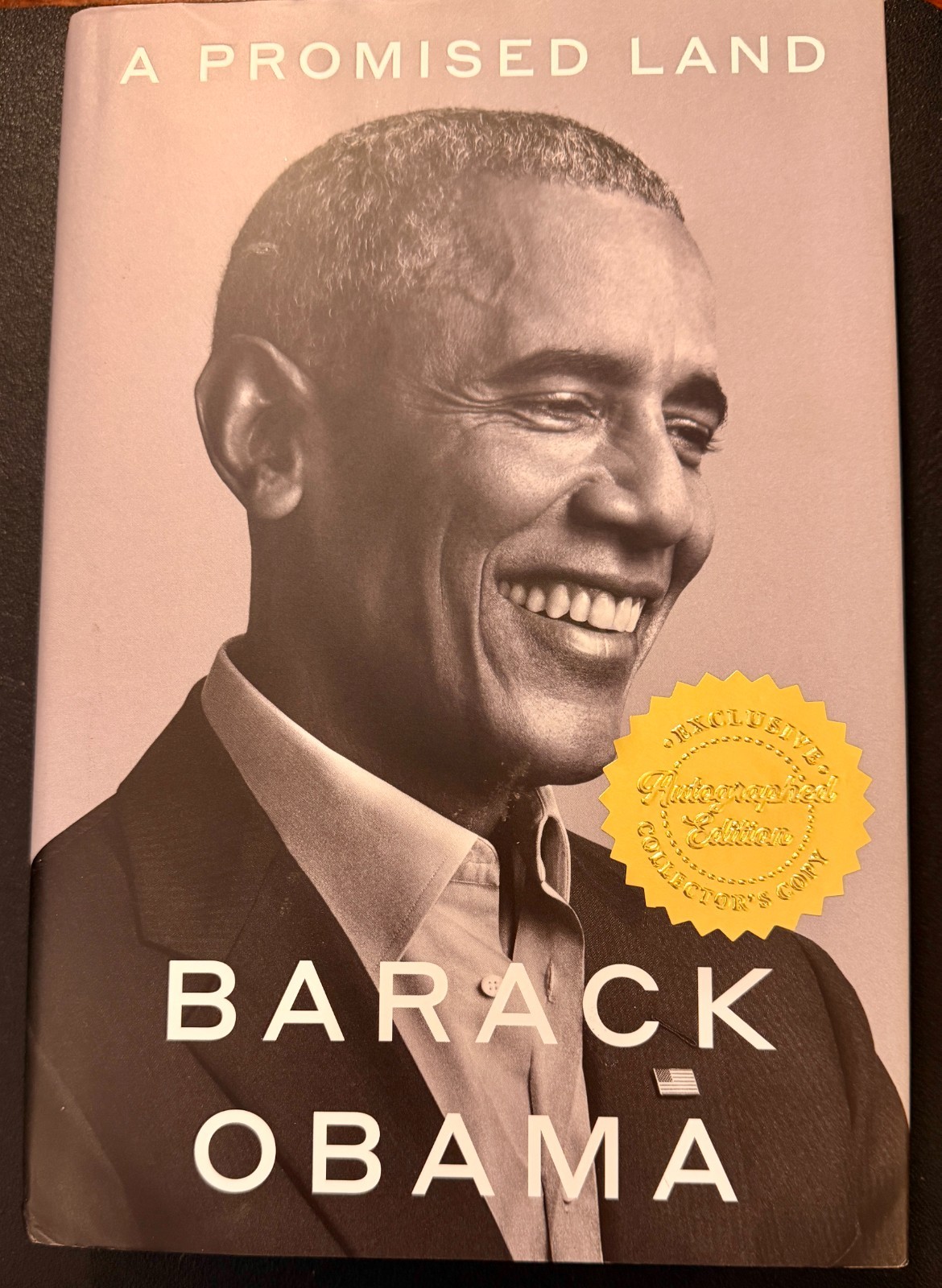 President Barack Obama Signed Auto ‘A Promised Land’ - 1st/1st (98.25 GRADE) COA