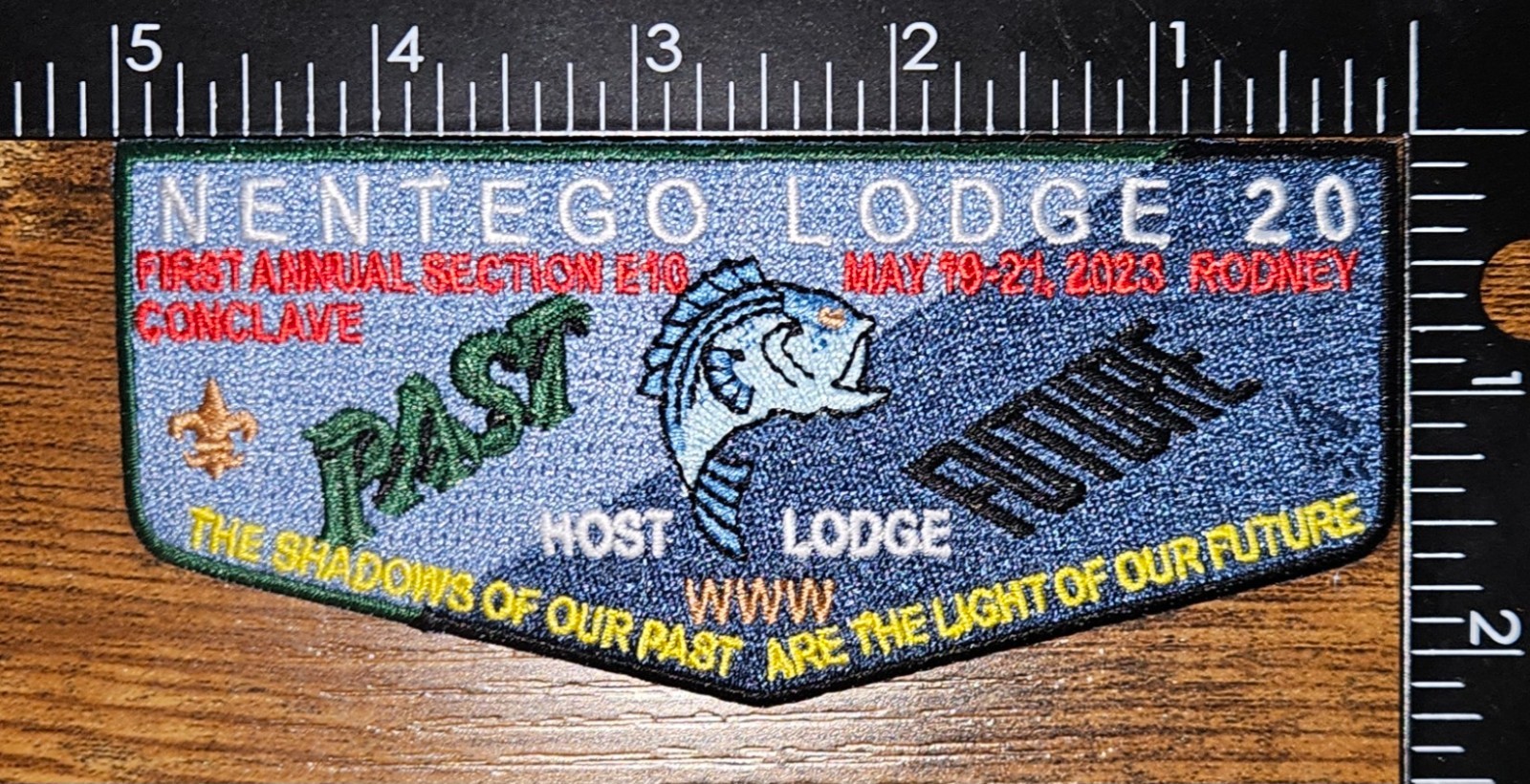 Nentego Lodge 20 First Annual Section E-10 Host Lodge 2023 Camp Rodney /150 Made