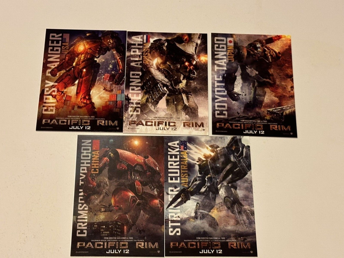 2013 Pacific Rim Movie Promo Card Set
