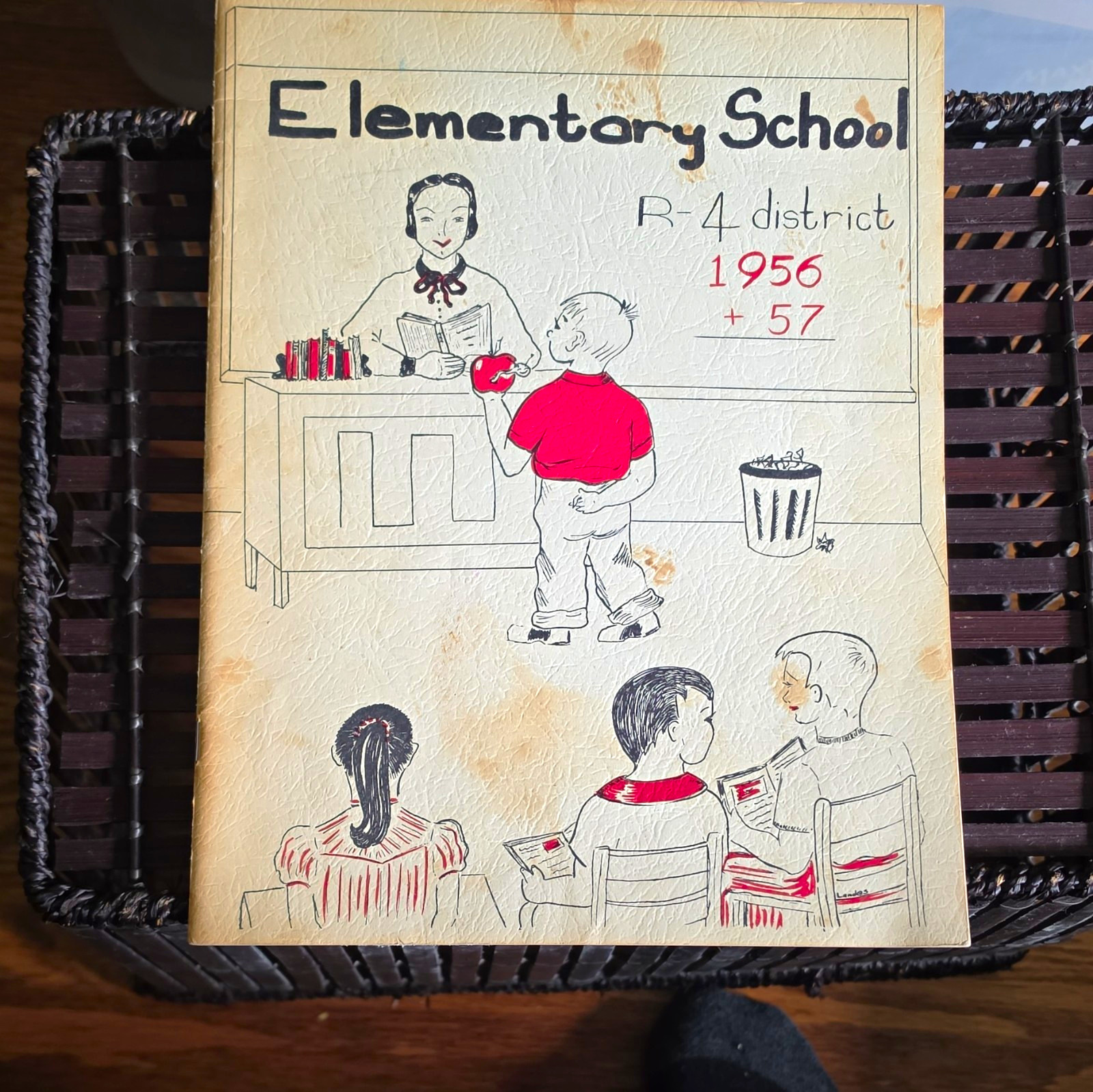 Elementary School R-4 School District 1956-57 Yearbook Original Elementary School R-4 School District 1956-57 Yearbook Original