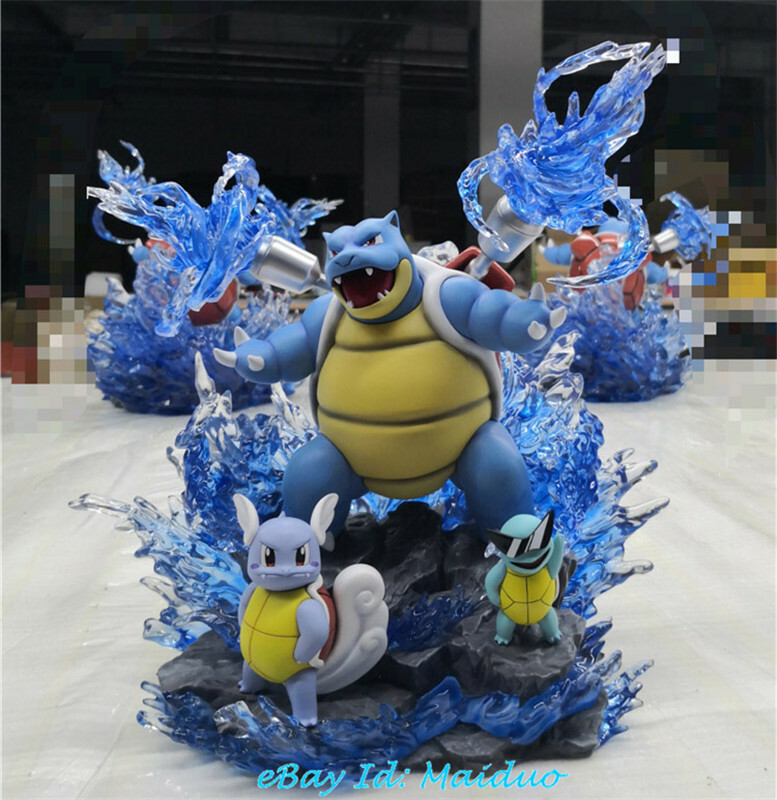 PPAP Studio Blastoise Statue Resin Model Original with box 30cm