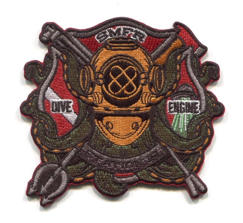 South Metro Fire Rescue Department Station 19 Patch Colorado CO v3 Engine Dive
