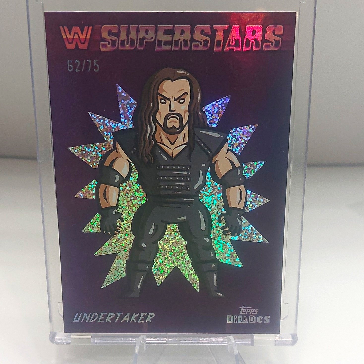 Topps 2024 WWE Superstars Undertaker #134 Parallel Limited Edition 62/75