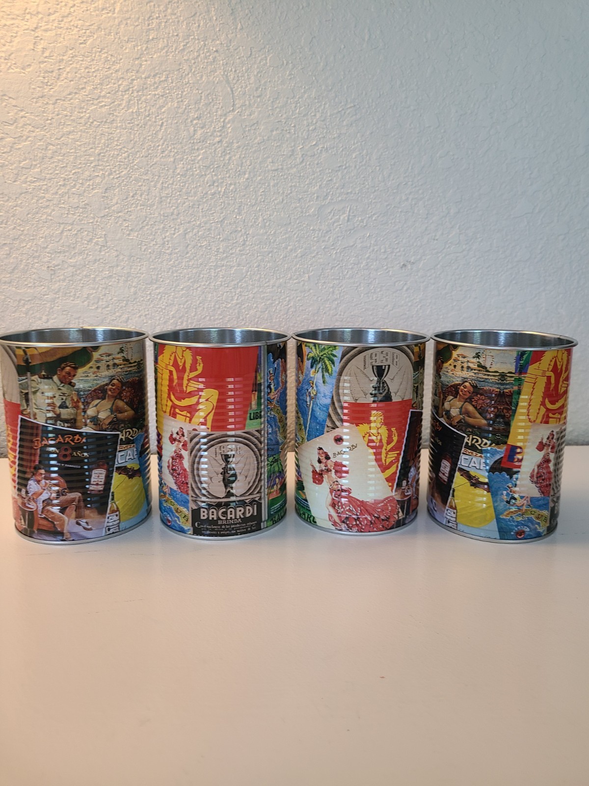 Bacardi Memorabilia Can Tin Cup 2017