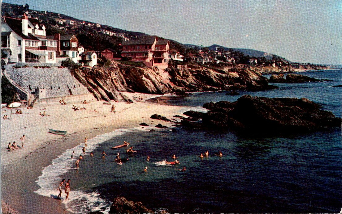 Postcard Romantic And Spectacular Shore Lines Protected Blue Lagoons 1902 Chrome