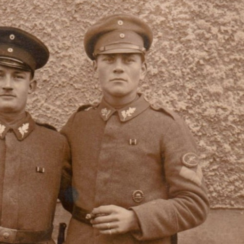 Post WWI German Freikorps Machine Gun Wound Badge RPPC Real Photo Postcard Post WWI German Freikorps Machine Gun Wound Badge RPPC Real Photo Postcard