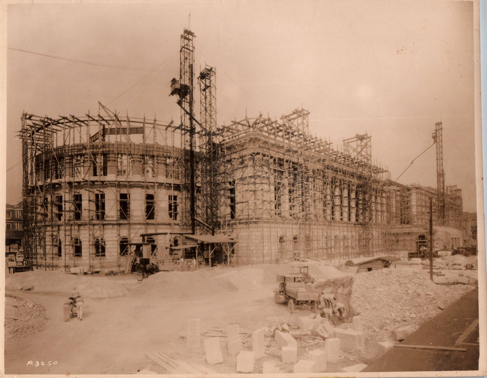 RARE UNSEEN CUBA CUBAN HAVANA CAPITOL BUILDING CONSTRUCTION 1929 ORIG Photo MA4