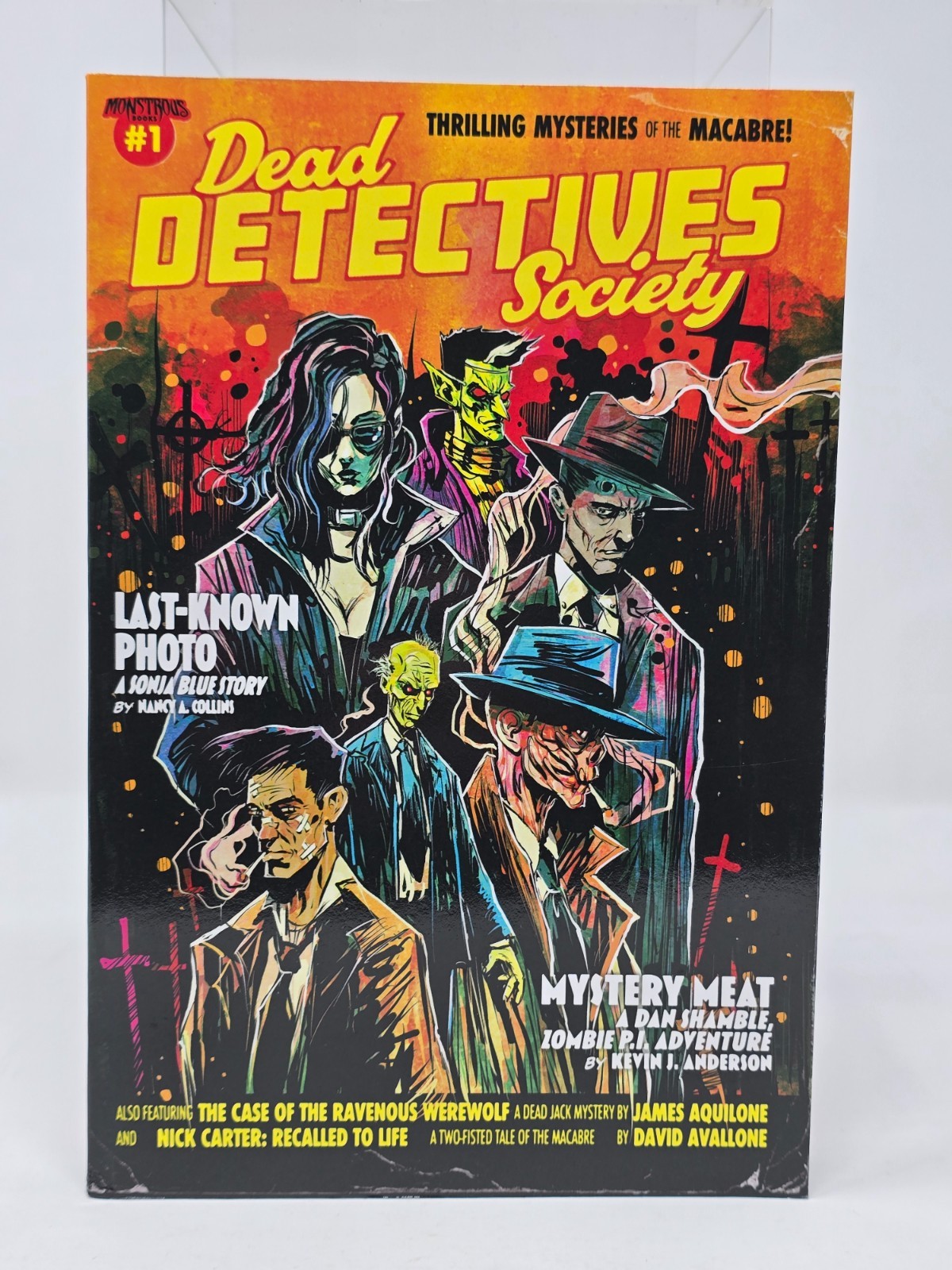 Dead Detectives Society by James Aquilone Softcover (KICKSTARTER)