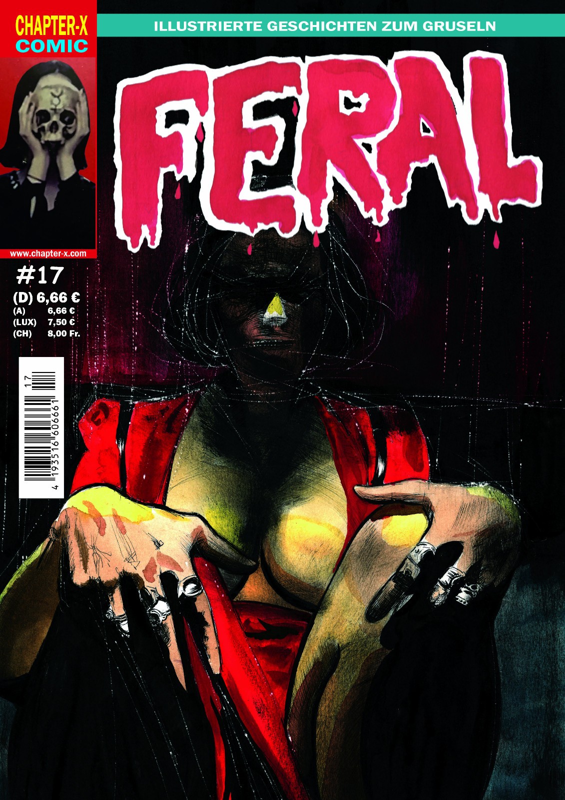 Feral #17 - German Edition SW Horror Comic - Ester Cardella
