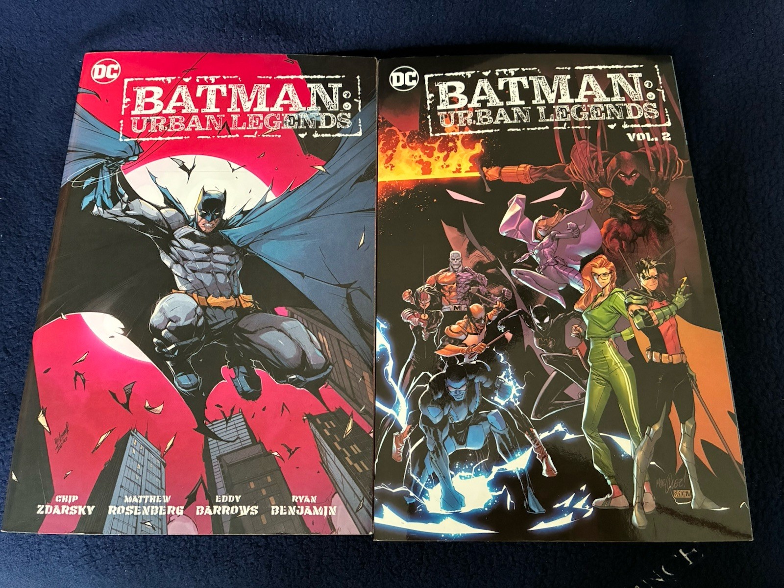 Batman Urban Legends Volumes 1&2 Trade paperback DC Comics Chip Zdarsky Grifter