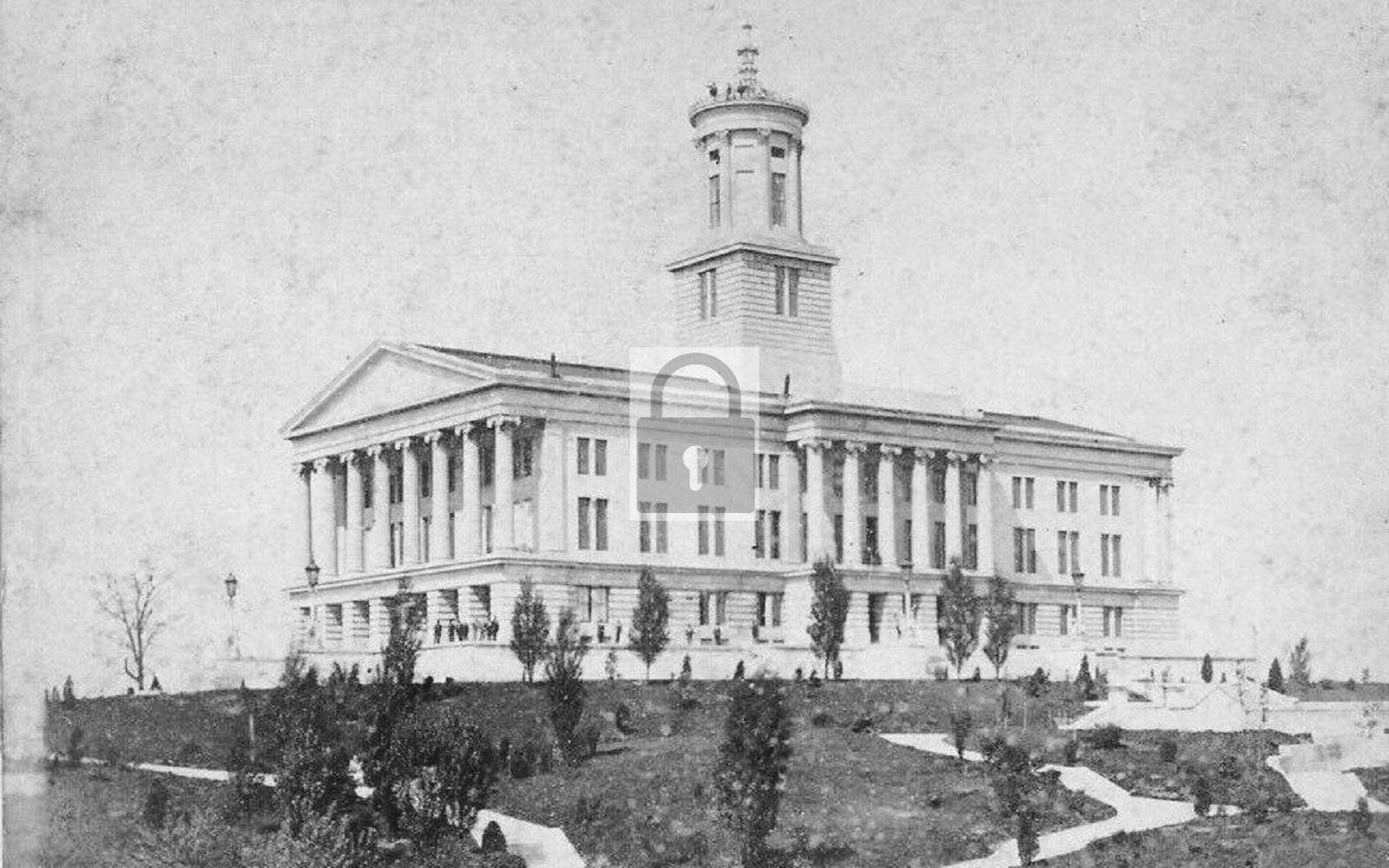 State Capitol Building Nashville Tennessee TN - Reprint