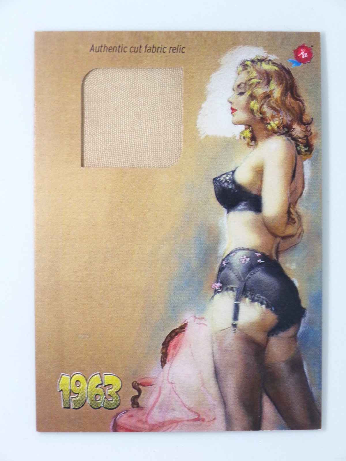 2026 Historic Autographs 1963 Vintage Nylon Relic NR4A Print Run 200