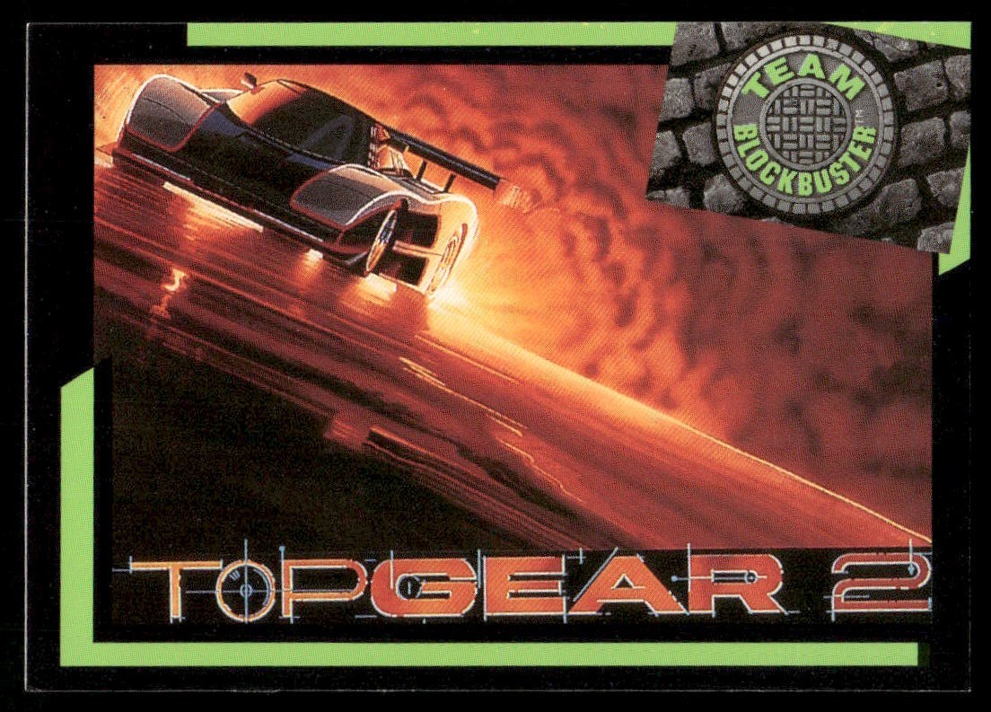 Top Gear 2 - 1993 Team Blockbuster Video Games #6