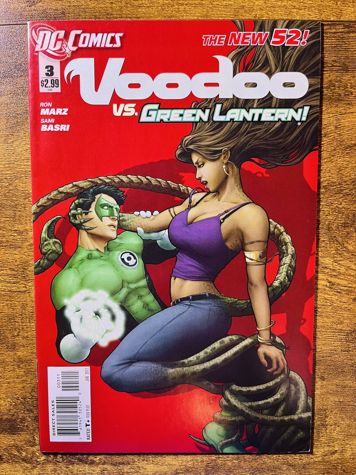 VOODOO 3 DIRECT EDITION GORGEOUS JOHN TYLER CRISTOPHER COVER DC COMICS 2012 A