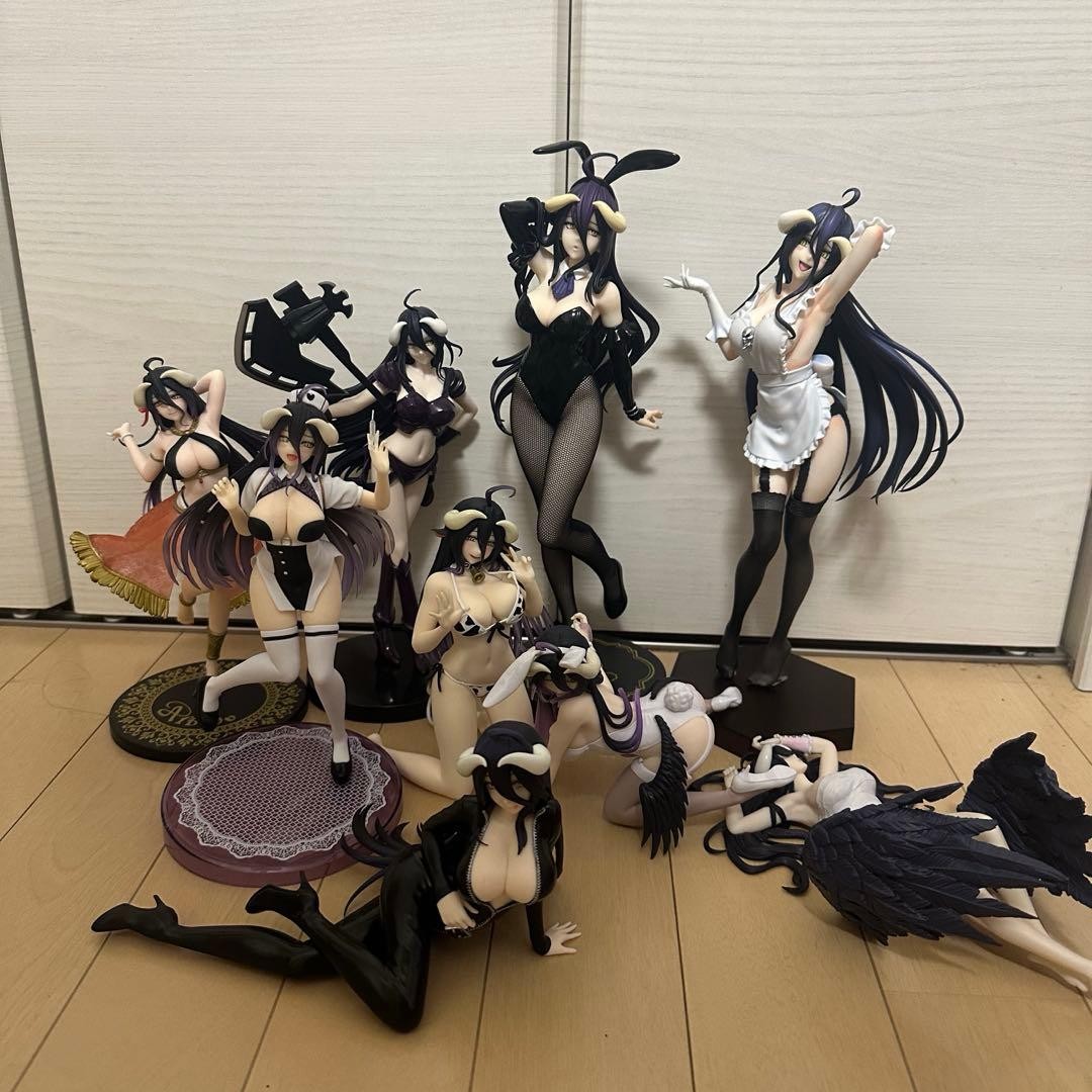 Overlord Albedo Figure Lot Collectible Anime Figure Set Authentic Japan