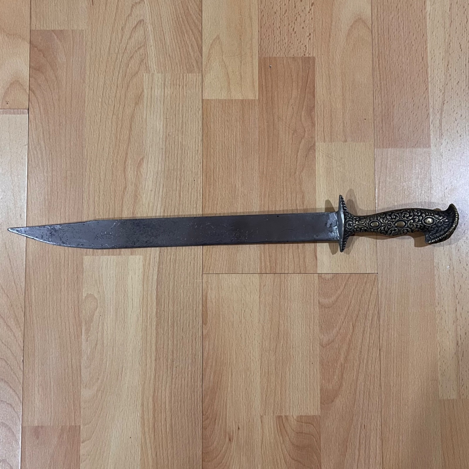 Antique steel short sword from 1821