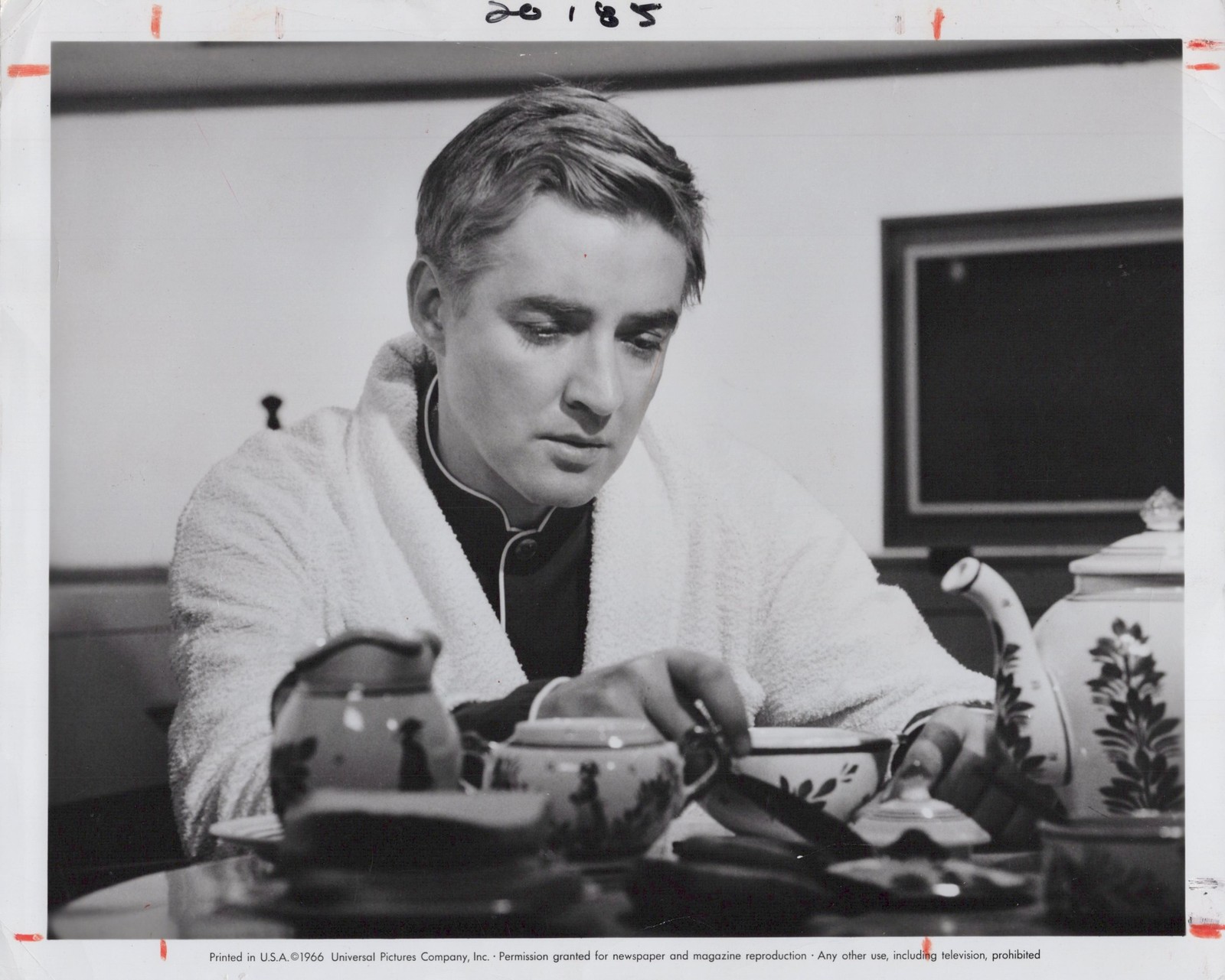 Fahrenheit 451 Movie London Oskar Werner 1966 - Original Press Photo