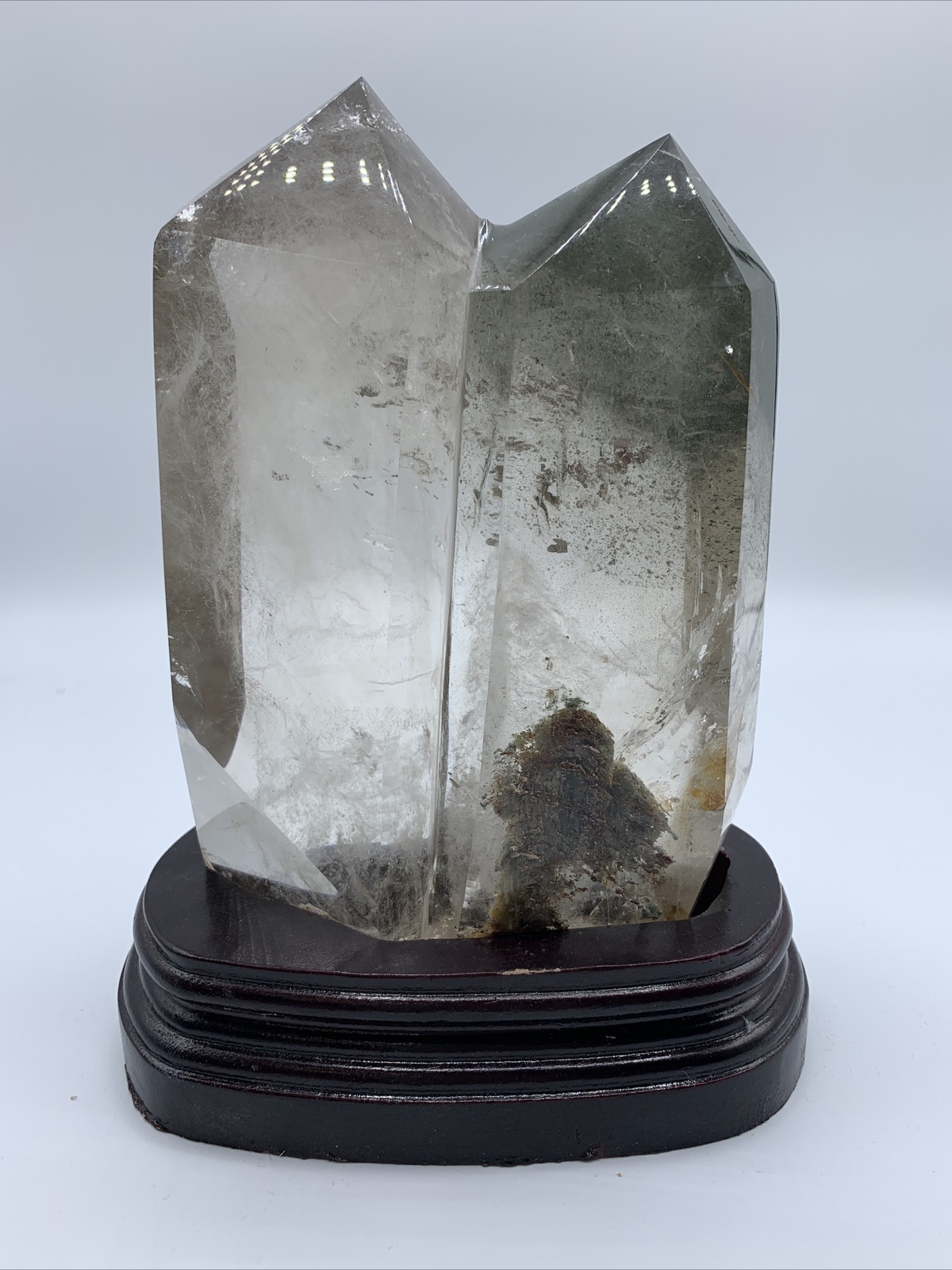 Smokey Quartz - Garden Quartz *AMAZING* Specimen With Custom Display Stand *WOW*