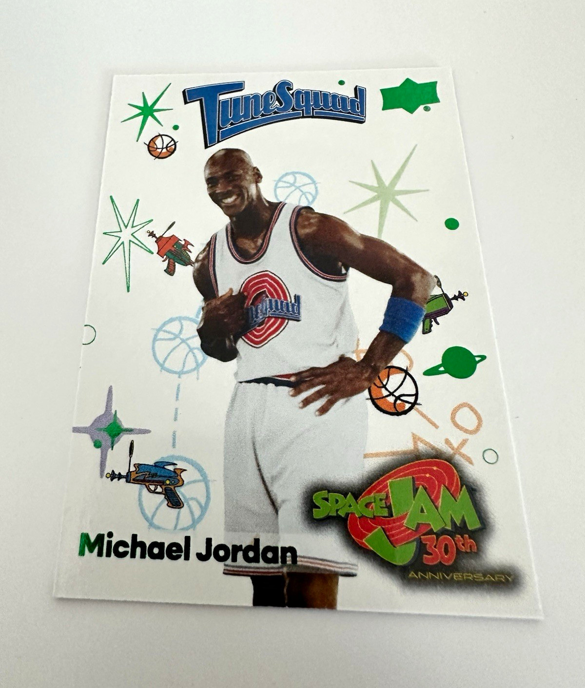 Upper Deck 2026 Space Jam 30th Anniversary Michael Jordan Tune Squad Insert #10