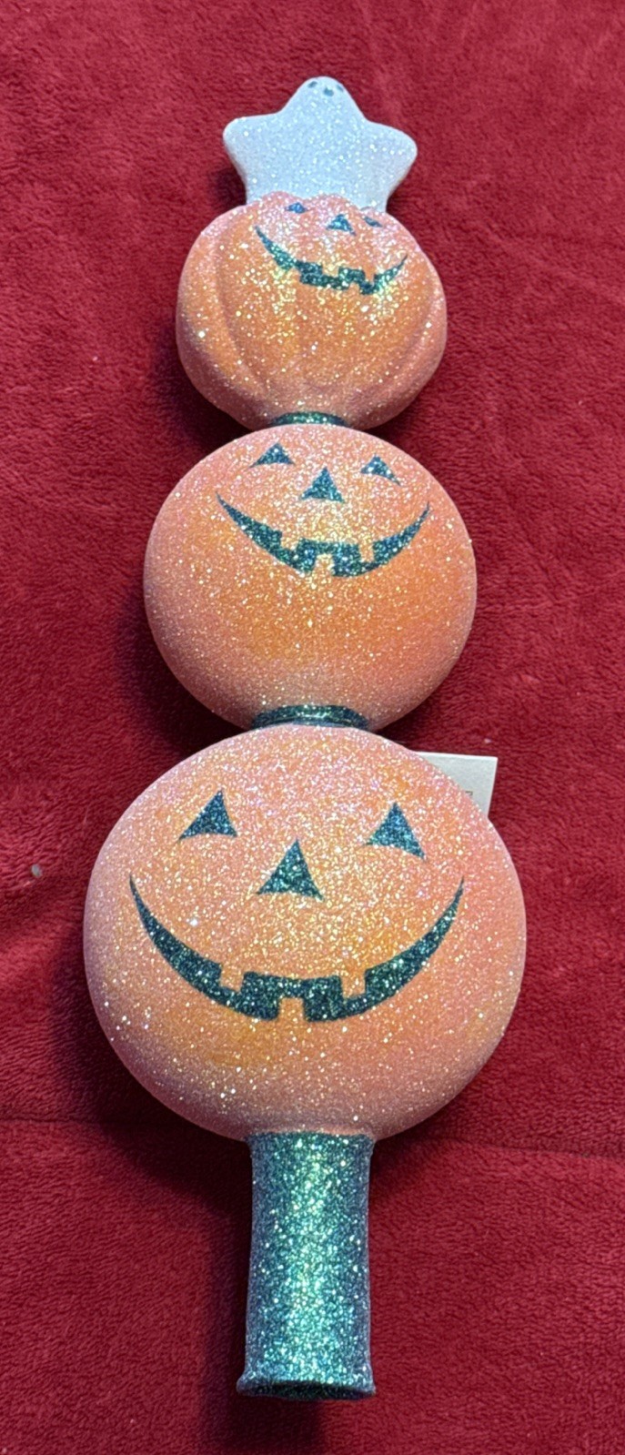 Patricia Breen Ghostly Jack-O-Lantern Halloween Tree Topper