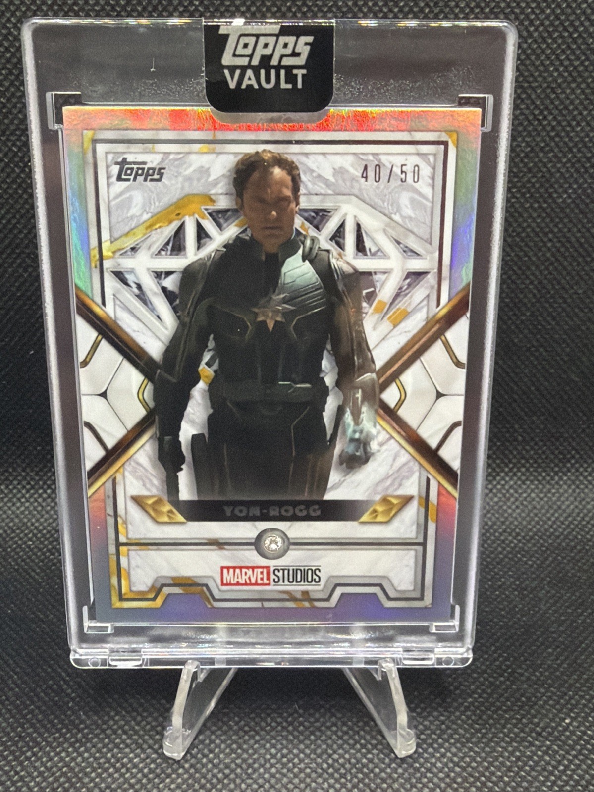2026 Topps Marvel Vault Yon-Rogg With Diamond /50 Jude Law