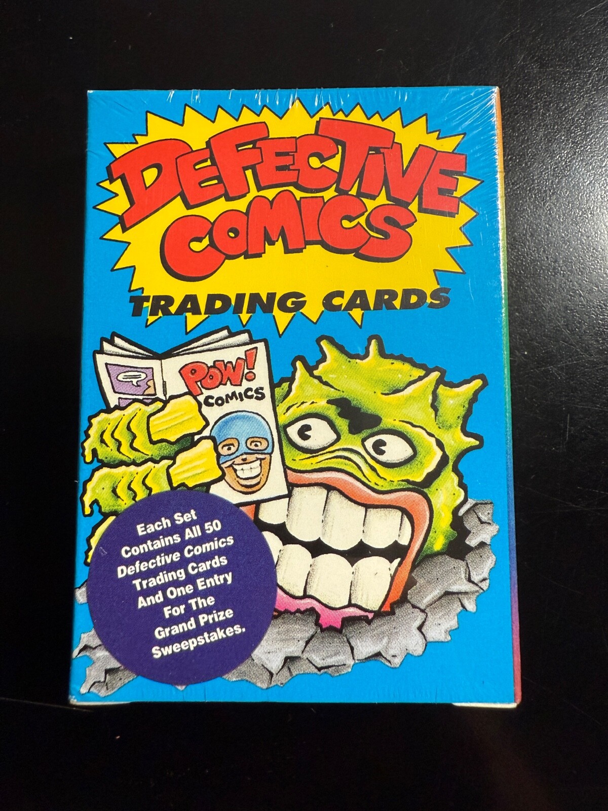 1993 Defective Comics Factory Sealed Trading Card Set (50)