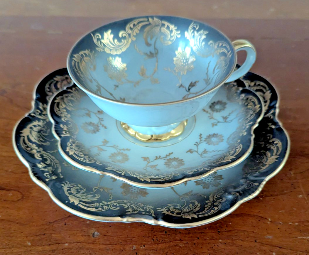 Vintage Bavaria Porcelain Trio Set - Johann Seltmann Vohenstrab