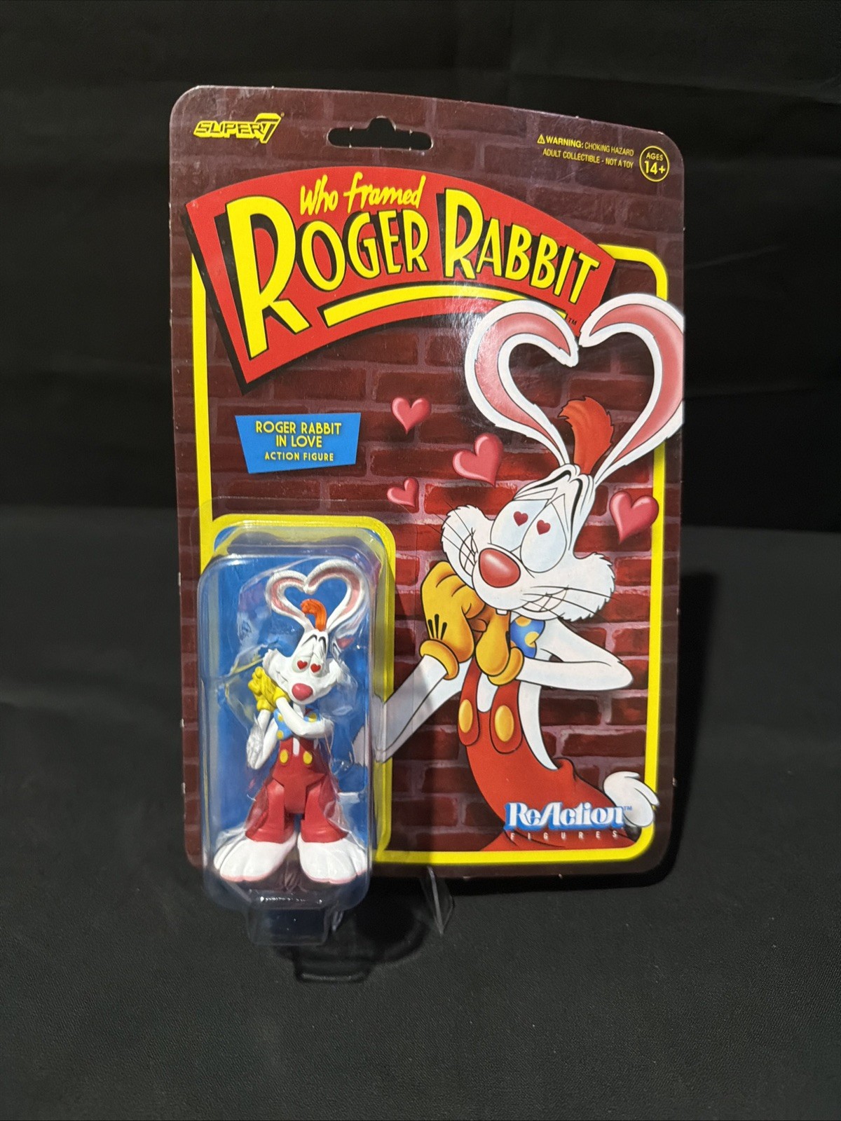 Super7 ReAction Figures Who Framed Roger Rabbit In Love Action Figure NIB