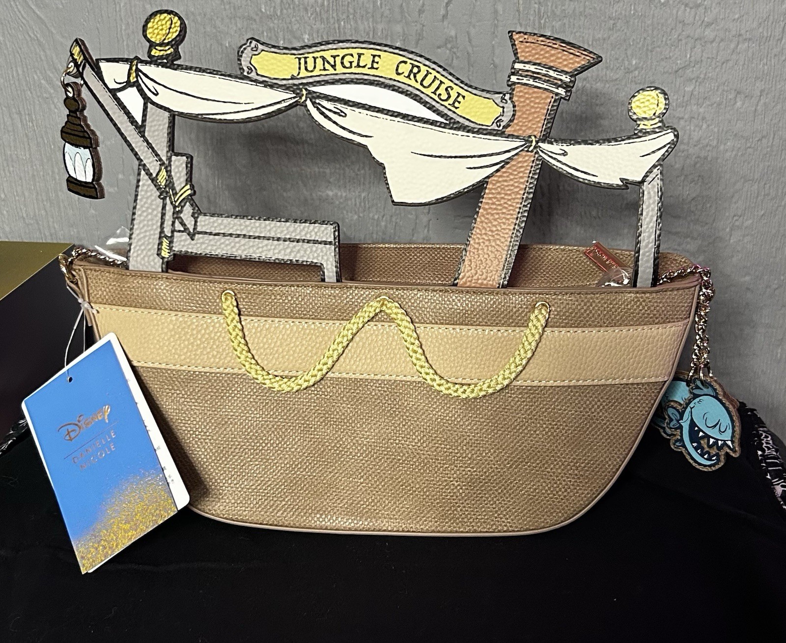 Disney Danielle Nicole Jungle Cruise Crossbody Bag New with Tags