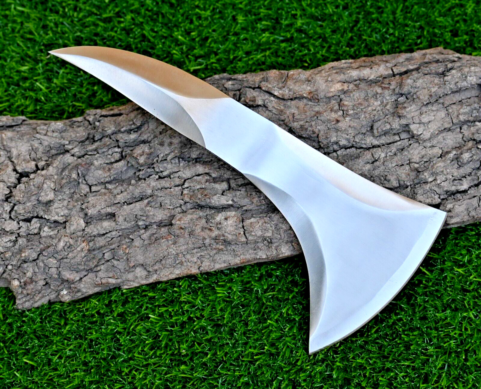 CUSTOM MADE AXE HEAD HATCHET TOMAHAWK TACTICAL 1095 HIGH POLISH CARBON STEEL1420