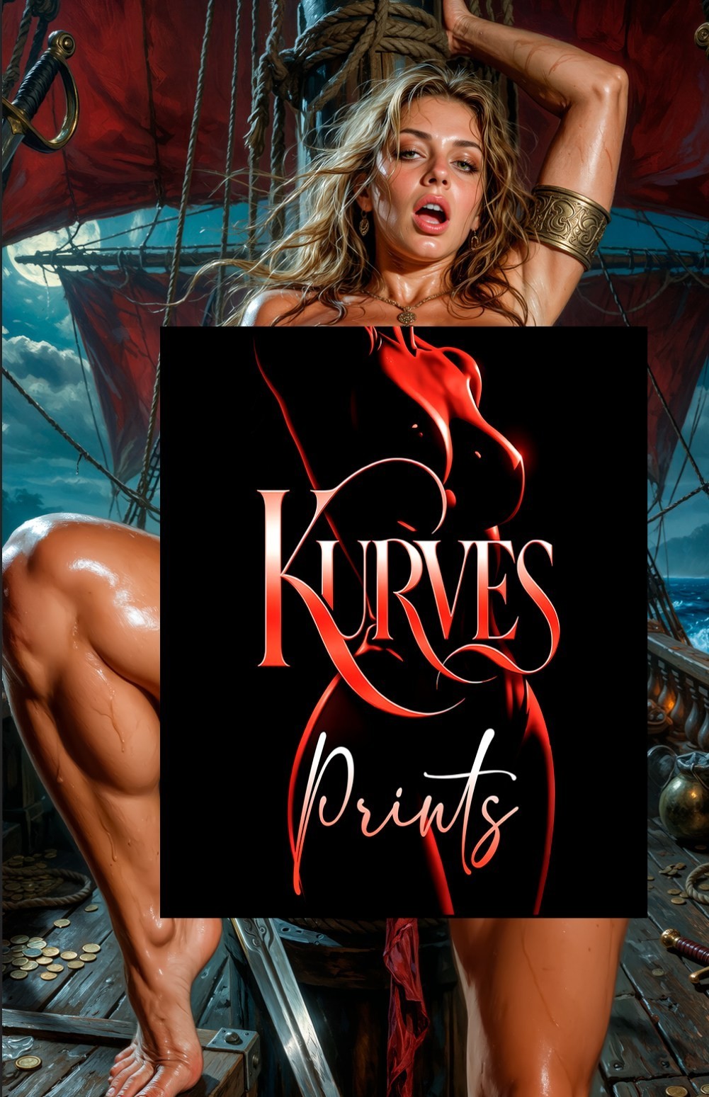 VALERIA PIRATE WARRIOR V2 | NT | SINGLE COVER PRINT | KURVES COMICS