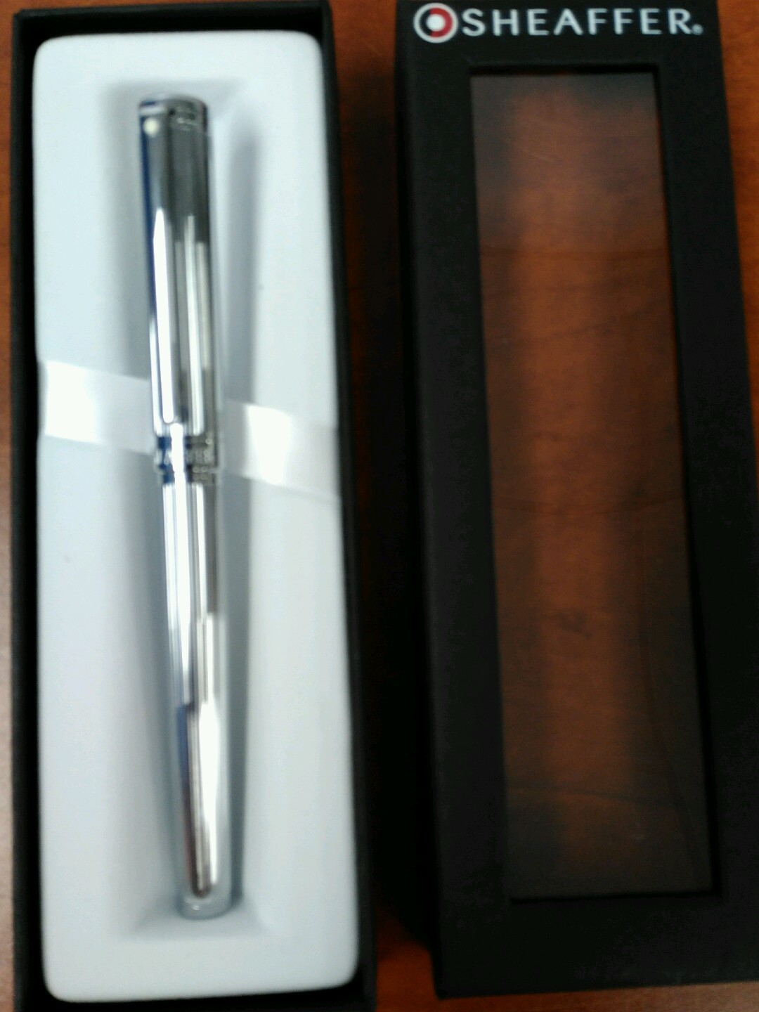 Sheaffer Intensity, Fluted Chrome, Rollerball Pen