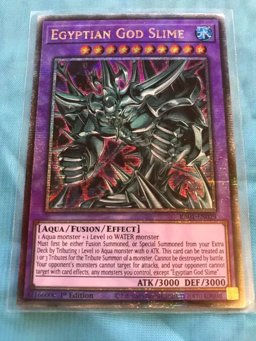 YuGiOh Egyptian God Slime - M/NM - RA01-EN029 - Quarter Century/ QCR