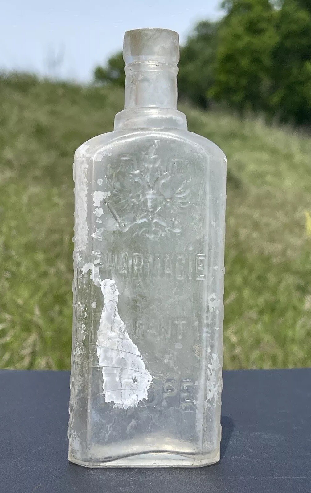 Pre-1900s Antique Bottle «PHARMACIE GERANT I.GOPE FLUINOL-GOPE»