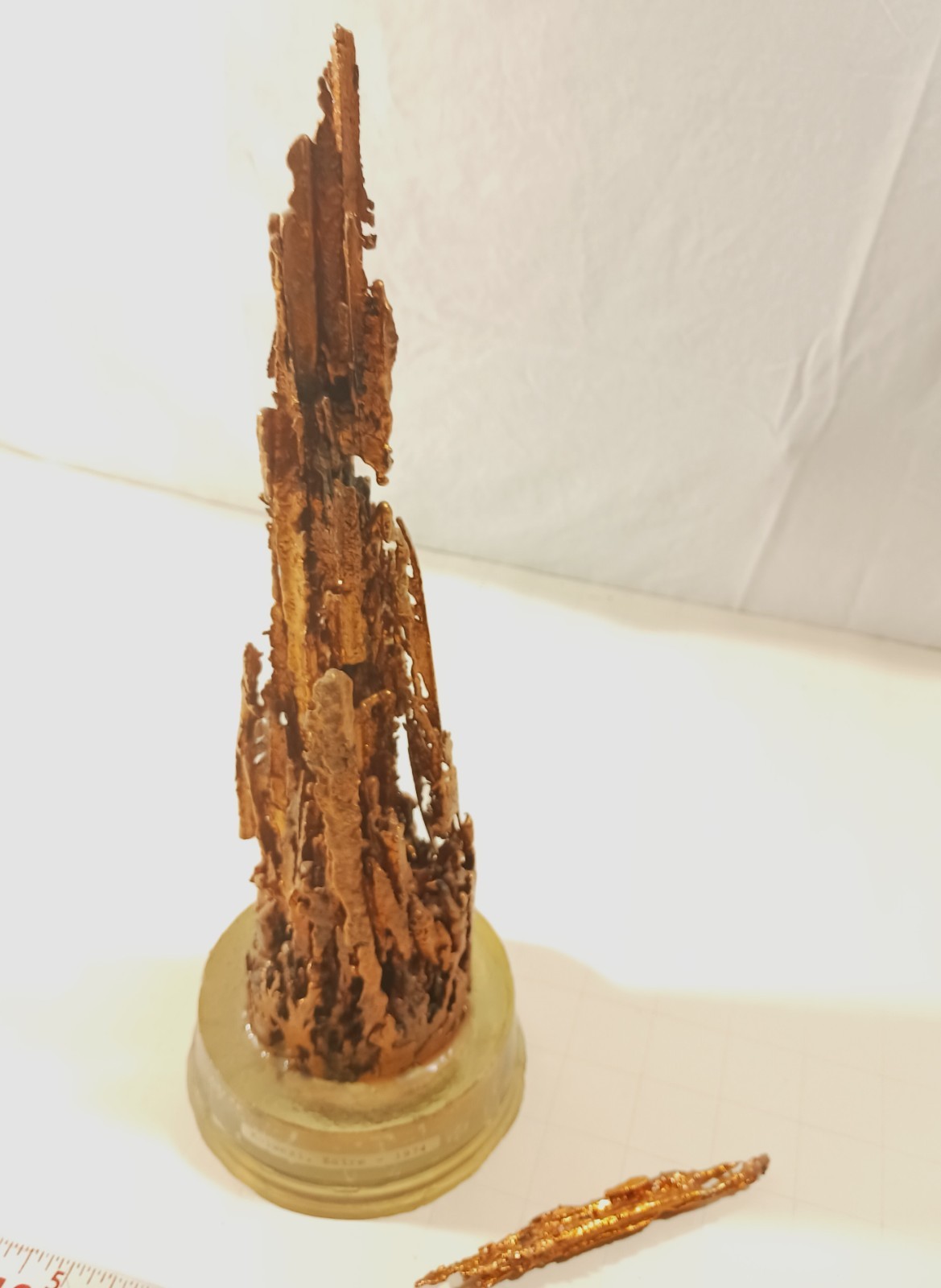 Natural Crystal Rare iridescent Native African Copper mineral specimen 12\ Natural Crystal Rare iridescent Native African Copper mineral specimen 12\