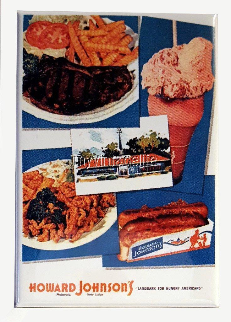 Vintage HOWARD JOHNSON'S  RESTAURANT MENU COVER 2