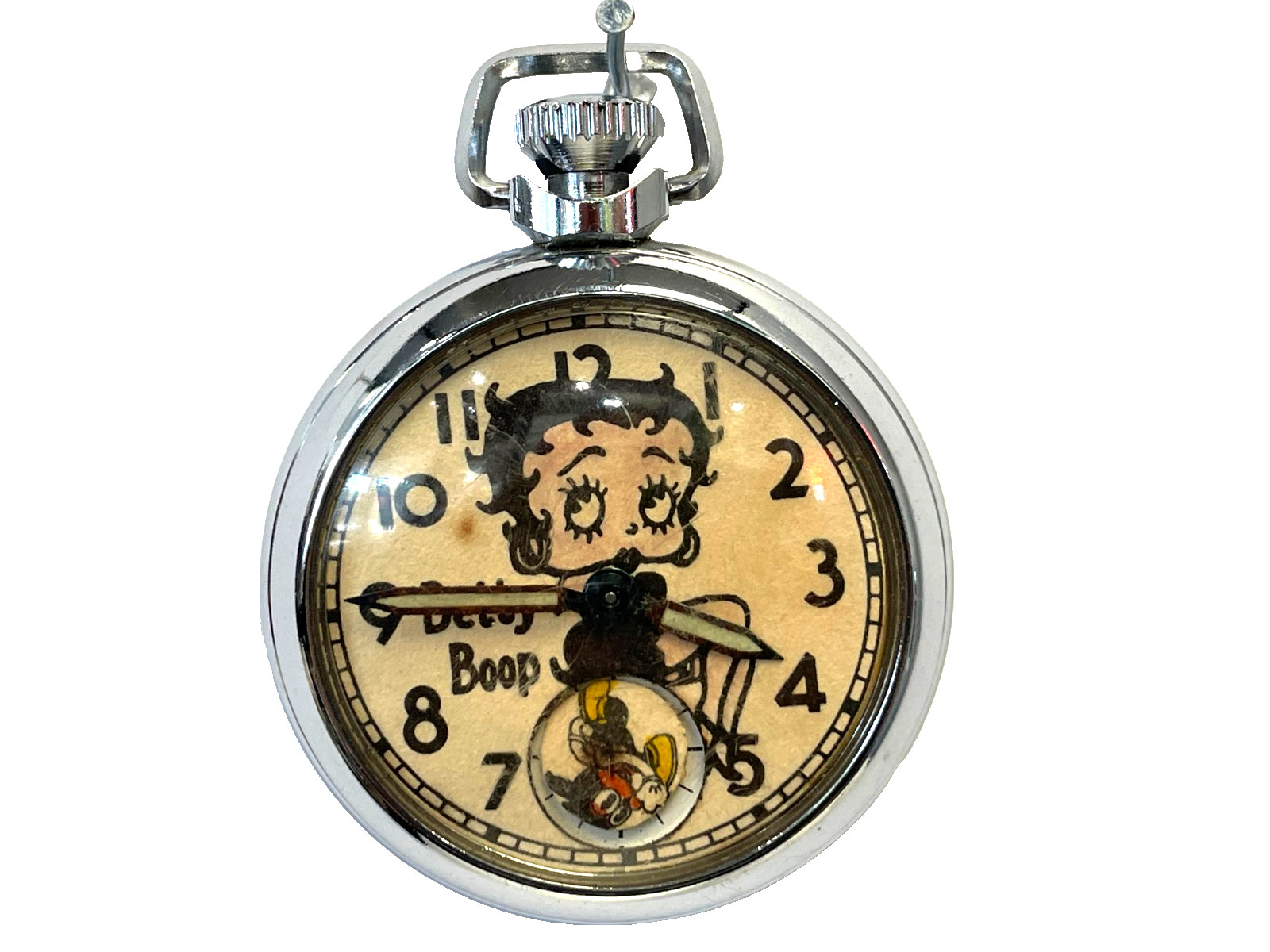 Vintage Rare BETTY BOOP WITH ROTATING PUDGE AND BOX Vintage Rare BETTY BOOP WITH ROTATING PUDGE AND BOX