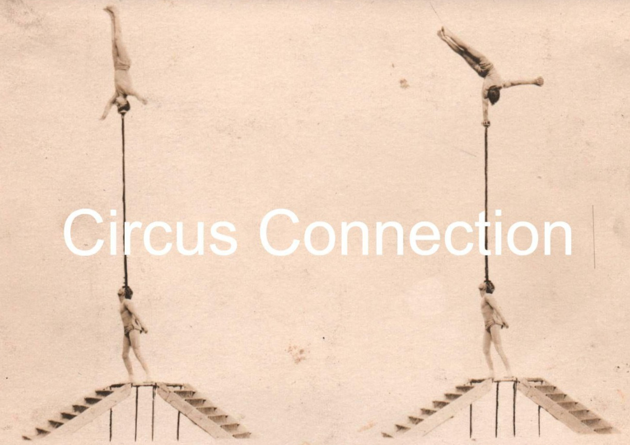 C1910\'s - Barnum & Bailey Circus Balancing Act RPPC - L2A