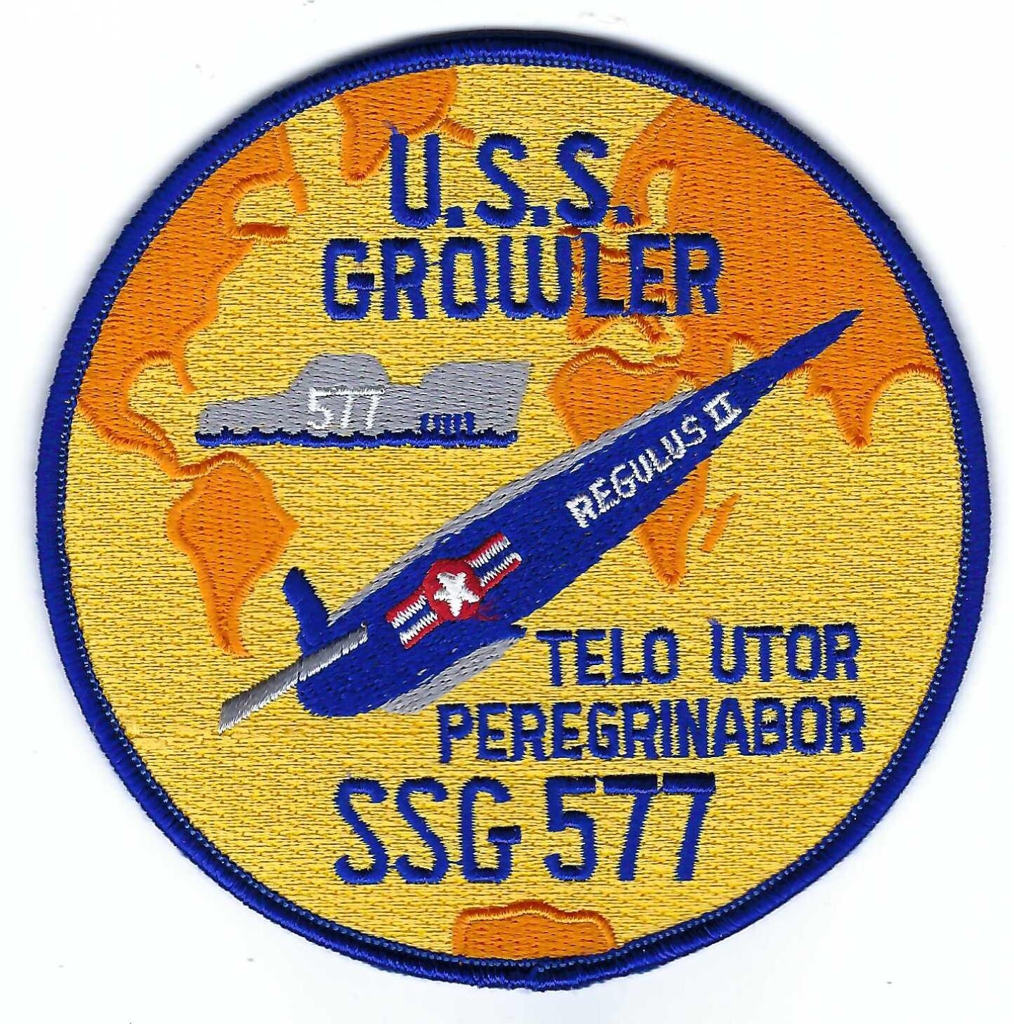USS Growler SSG 577 - Regulas Missile II - 4.5 inch FE - BCP c7789