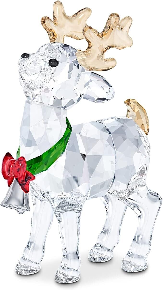 Swarovski Crystals Santa’s Reindeer Figurine – 5532575